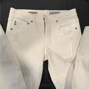 AG Adriano Goldschmied White Slim Jeans